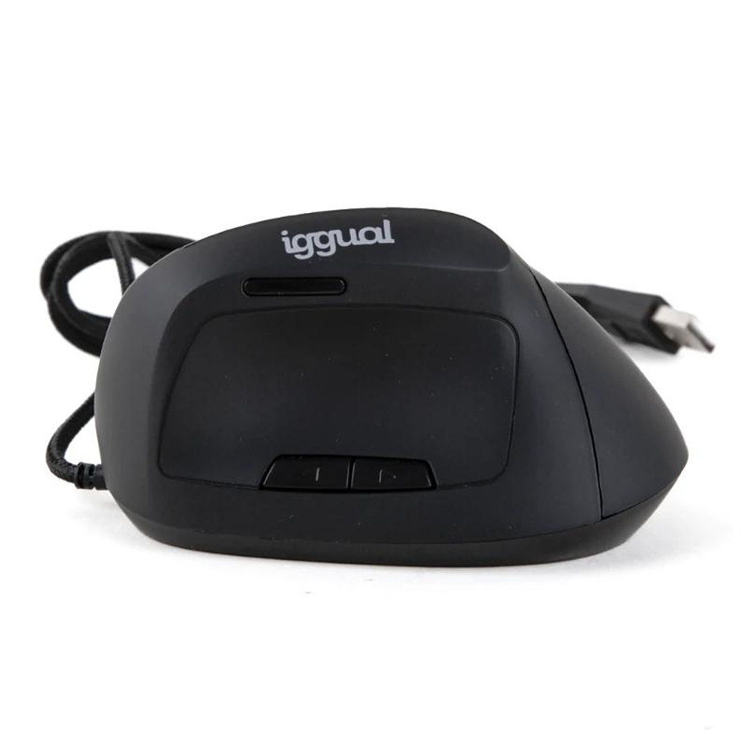 iggual Ratón ergonómico vertical USB ERGO-V 4