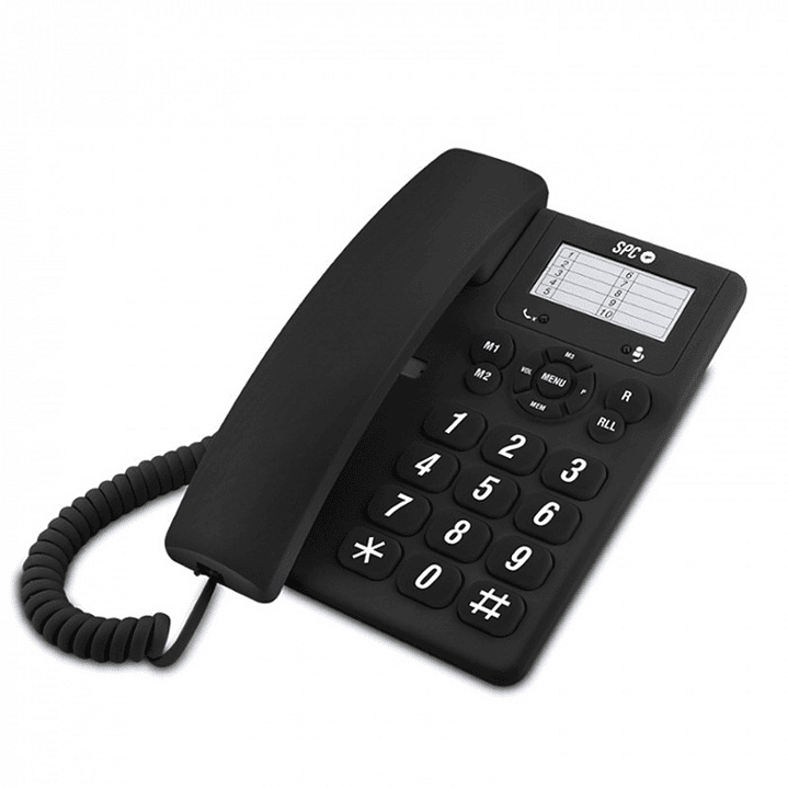 SPC 3602N Telefono ORIGINAL 3M ML Negro 1