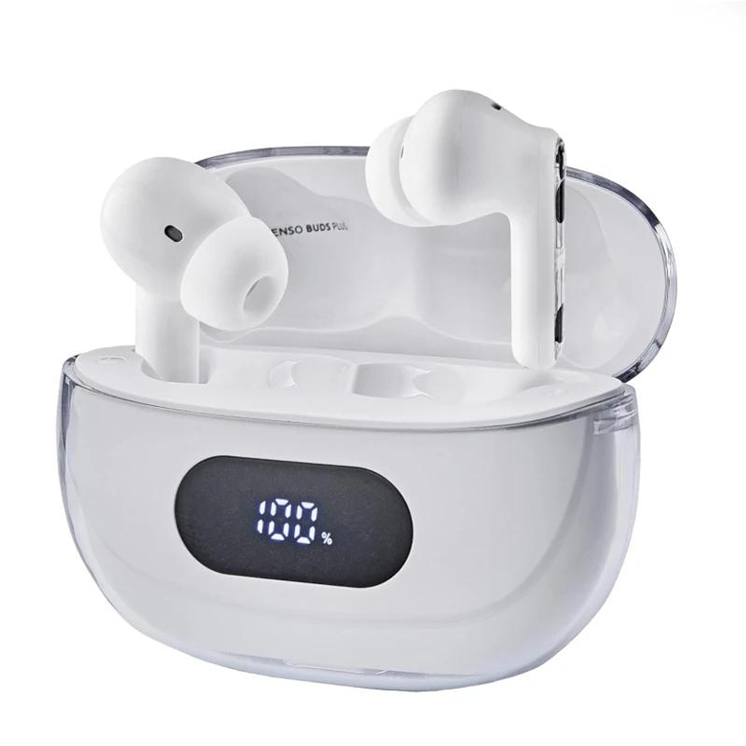 Intenso | Buds Plus Auriculares TWS ANC+ENC| Blanc 2