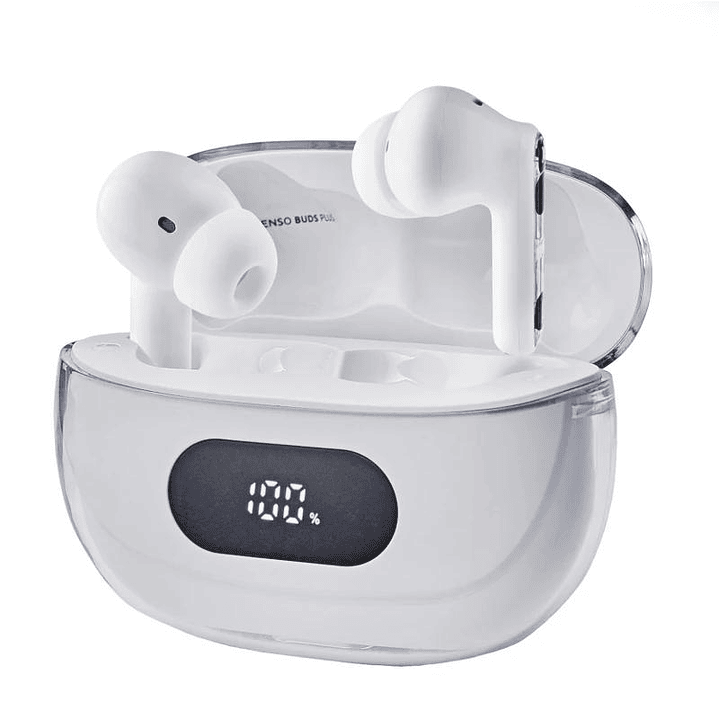 Intenso | Buds Plus Auriculares TWS ANC+ENC| Blanc 2