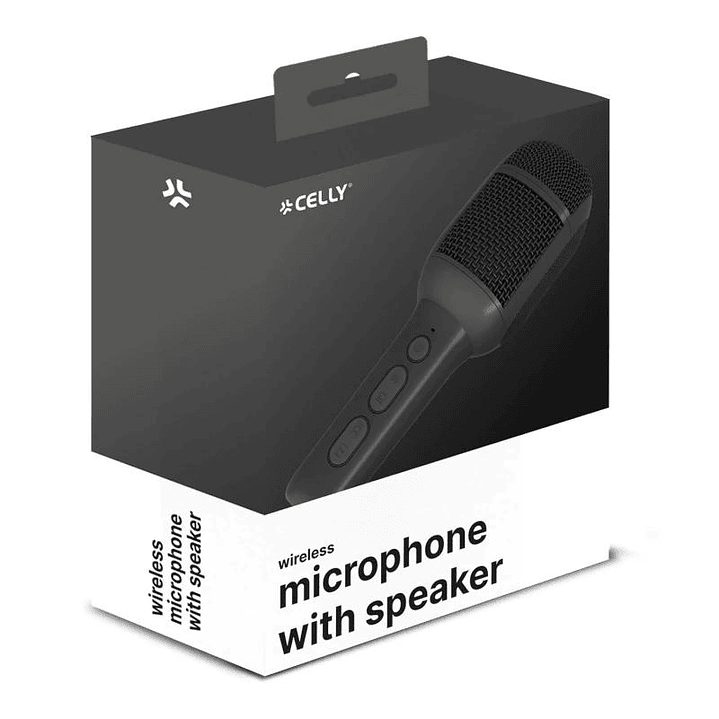 Celly Microfono para niños inalambrico Negro 2