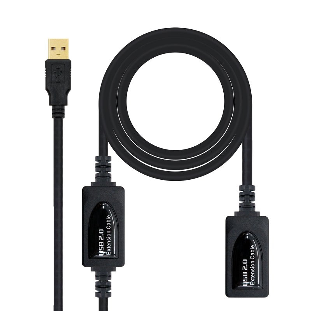 Nanocable Cable USB 2.0 Prolong. Amplificador 10M 1