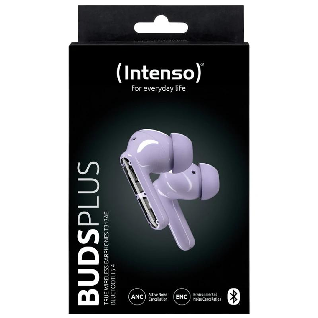 Intenso | Buds Plus Auriculares TWS ANC+ENC | lila 4