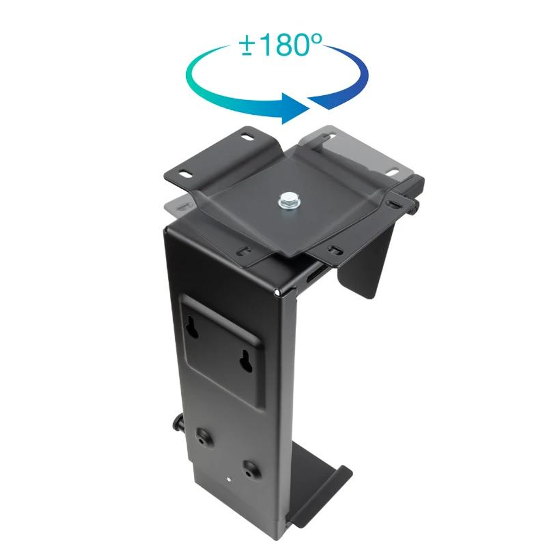 Tooq TQMUD01 Soporte CPU escritorio/pared Negro 3