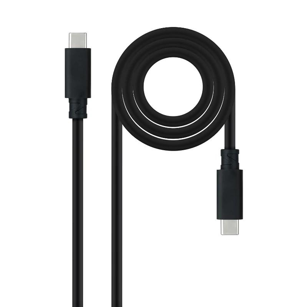 Nanocable Cable USB 3.1GEN2 5A USB-C-M-USB-C-M 3m 1