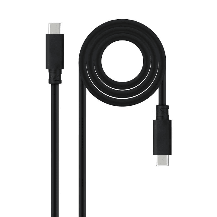 Nanocable Cable USB 3.1GEN2 5A USB-C-M-USB-C-M 3m 1