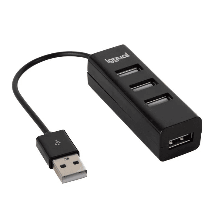 iggual Hub USB 2.0 x 4 puertos HUB-A-4p 1