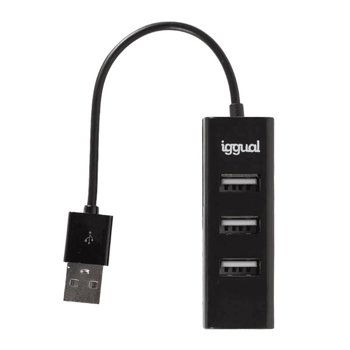 iggual Hub USB 2.0 x 4 puertos HUB-A-4p 3