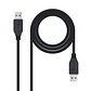 Nanocable Cable USB 3.0, tipo A/M-A/M, Negro, 1m - thumbnail 1