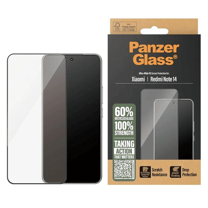 PanzerGlass Screen Protector Xiaomi Redmi Note 14 1