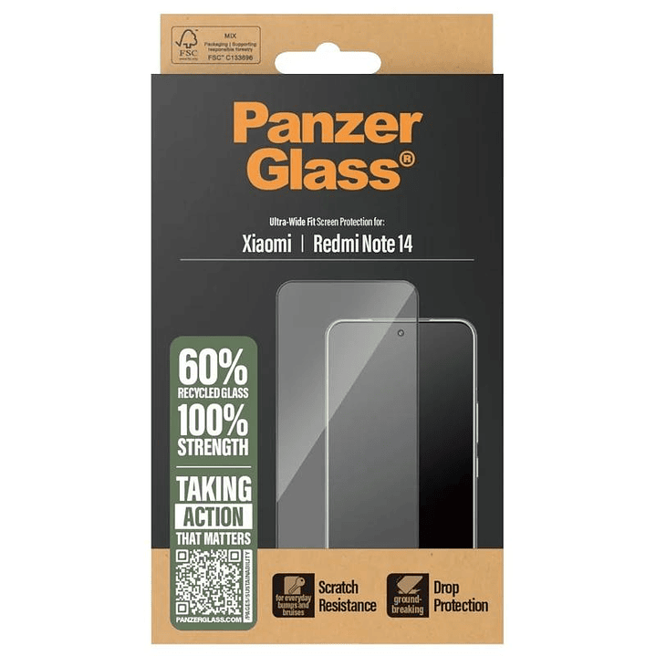 PanzerGlass Screen Protector Xiaomi Redmi Note 14 4