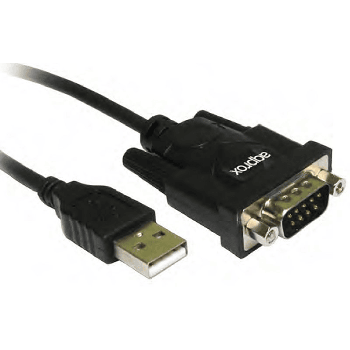 approx APPC27 Adaptador USB A SERIE DB9M  0,75 M. 1