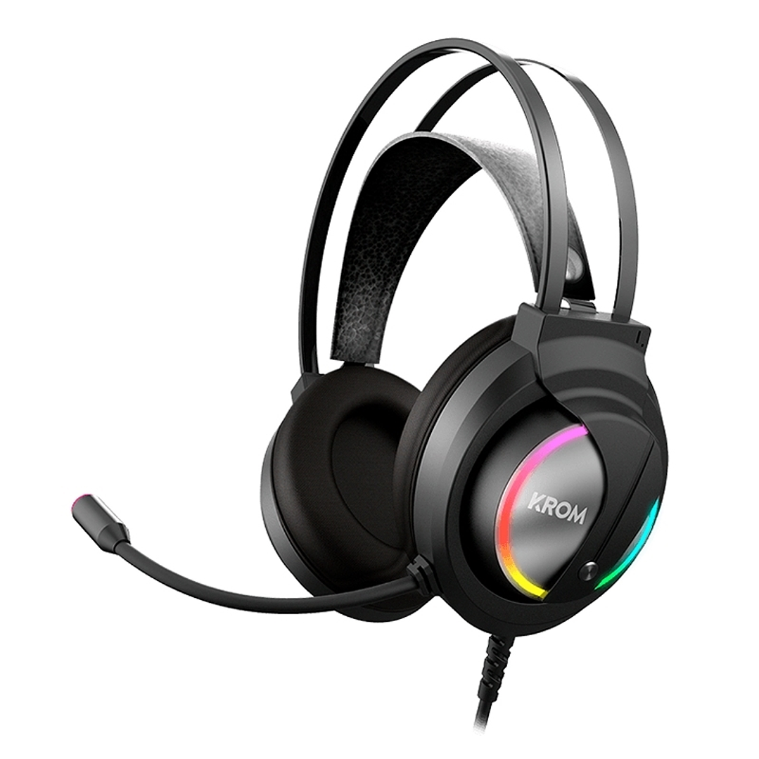 Krom Auricular Gaming KAPPA estéreo RGB 1