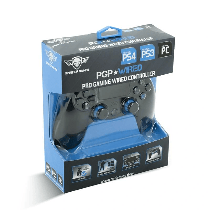Spirit of Gamer Mando PS4  negro/azul 4