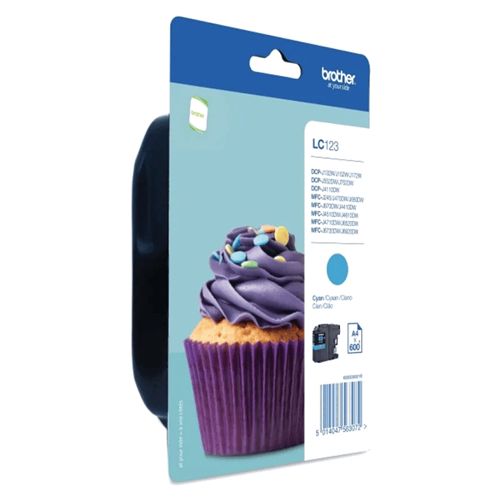 Brother Cartucho LC123CBP Cian Blister 1