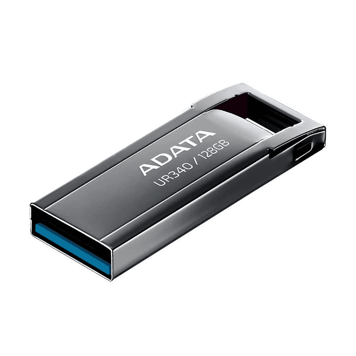 ADATA Lapiz USB UR340 128GB USB 3.2 Metal Black 1