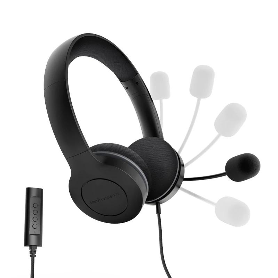 Energy Sistem Auriculares Office 3 Black 4