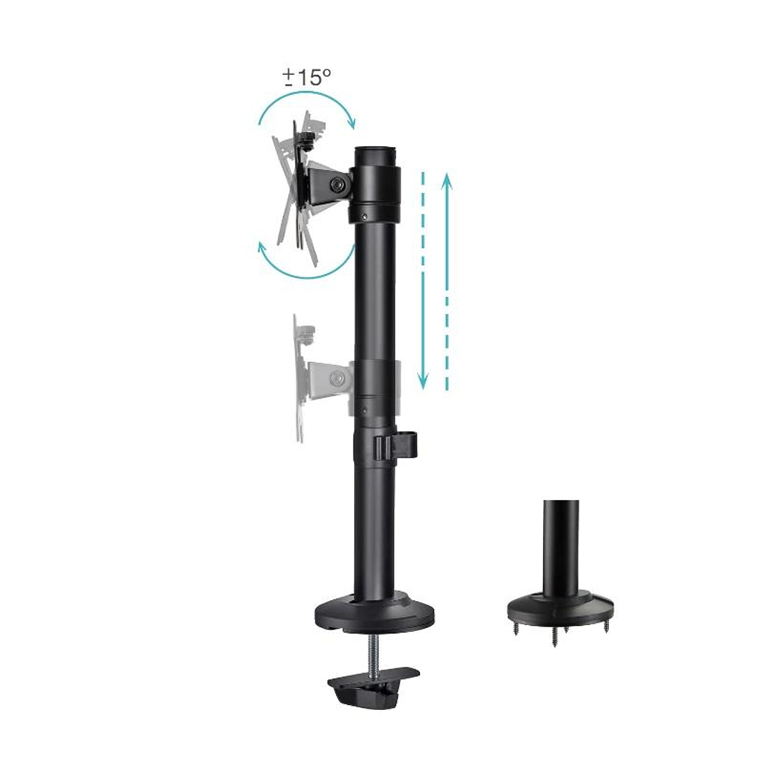 Tooq DB1131TN-B Soporte mesa 17-32
