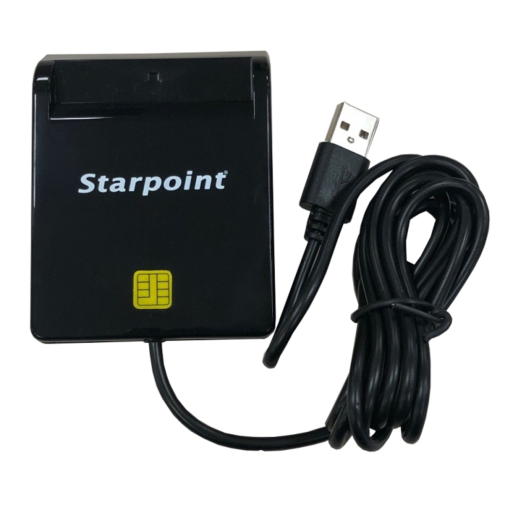 Lector Tarjeta Chip STP_SCRZW-1 USB Negro 1
