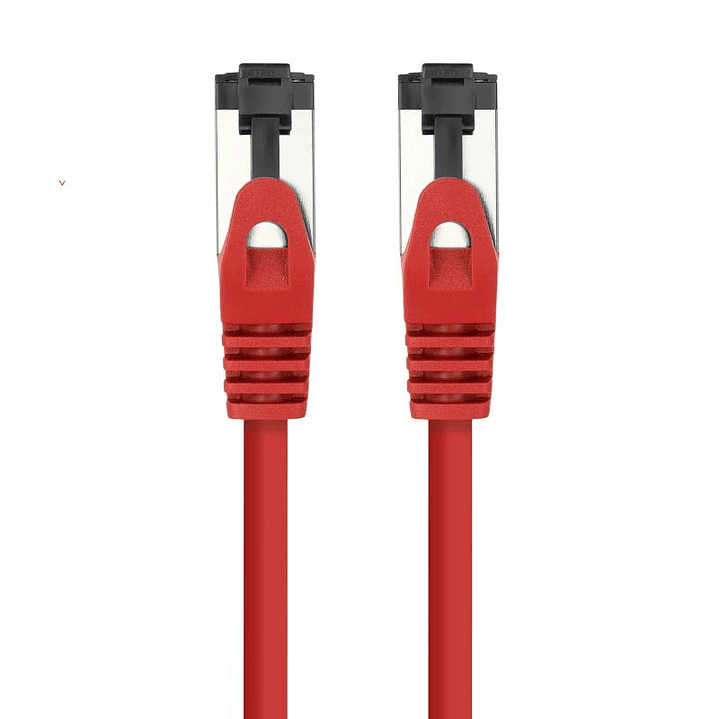 Nanocable Cable red Cat. 8.1 2GHZ SSTP Rojo 0,5m 3