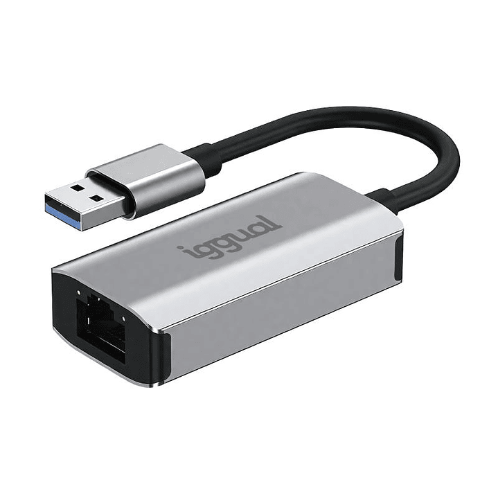 iggual Adaptador USB-A 3.0 a RJ45 Gigabit 1