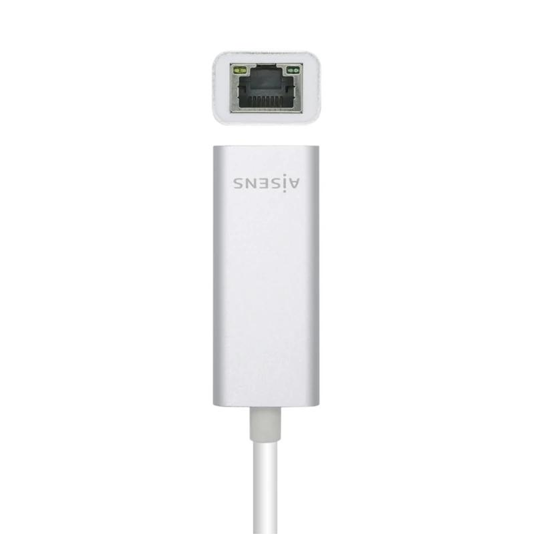 Aisens Conversor USB3.1 Gen1/C a Ethernet 15Cm 2