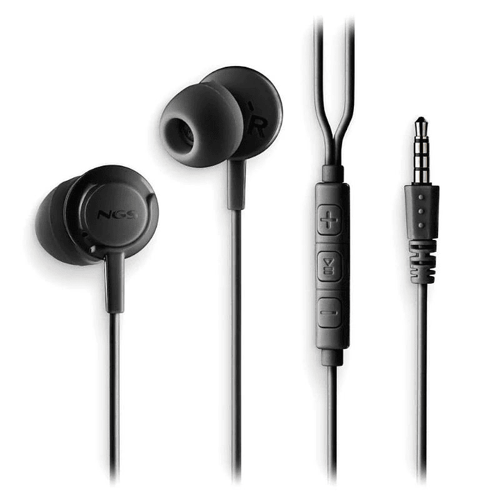 NGS Auricular Estéreo Cable JACK 3.5 Mm 2