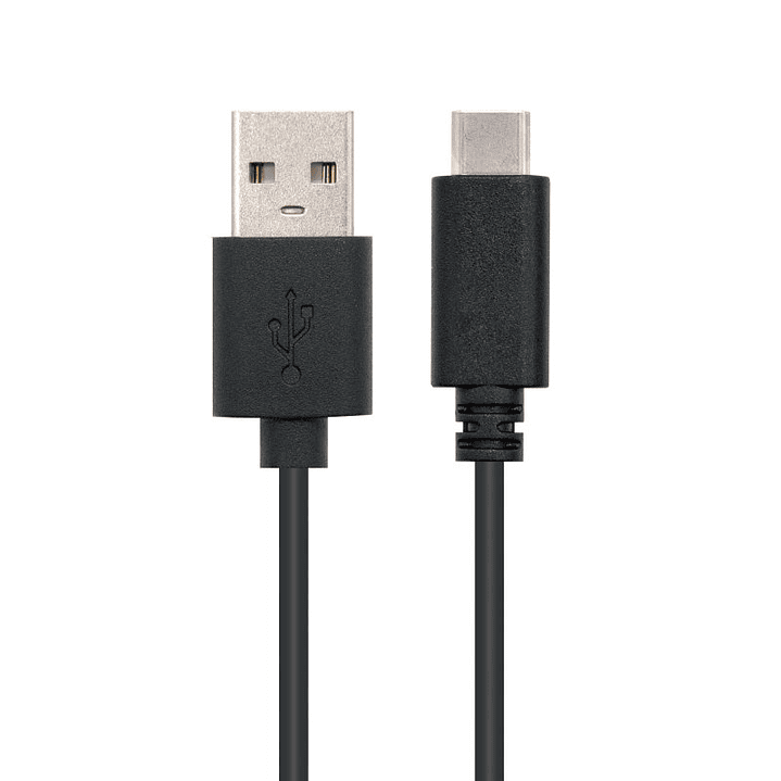 Nanocable Cable USB 2.0 3A Tipo USB-C/M-A/M 0.5 M 2