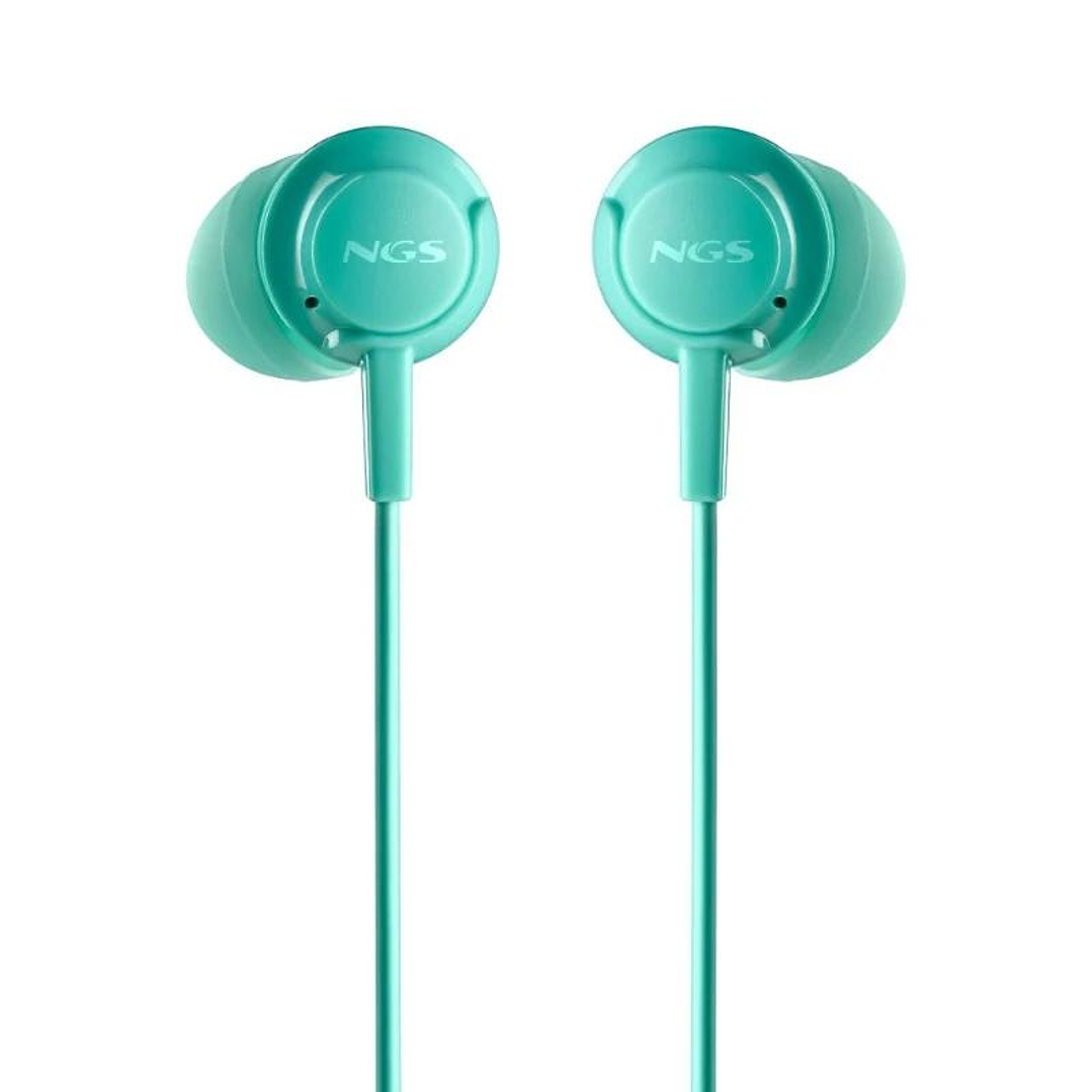 NGS Aricular Verde Estéreo Cable JACK 3.5 Mm 3