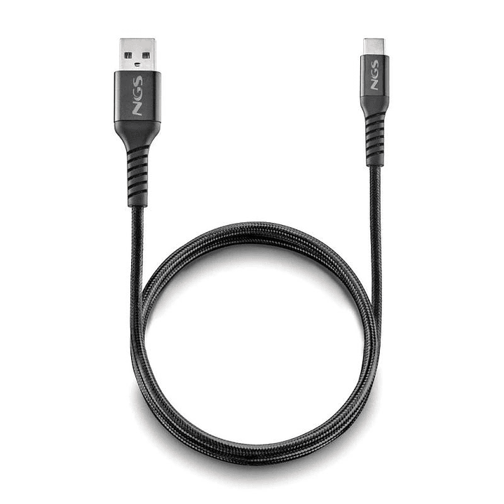 NGS CABLE CARGA RAPIDA USB A-USB-C 2.0 1MT 480BPS 1