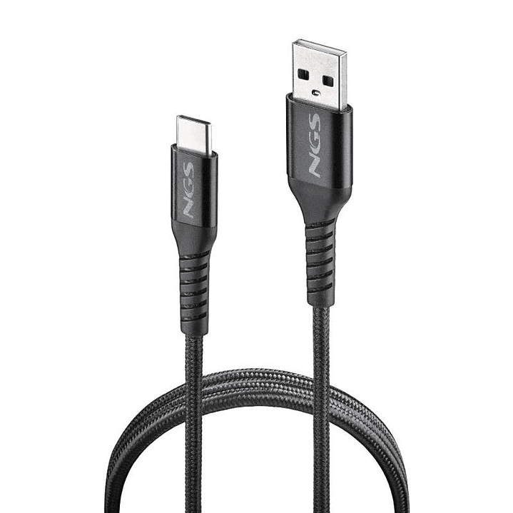 NGS CABLE CARGA RAPIDA USB A-USB-C 2.0 1MT 480BPS 2