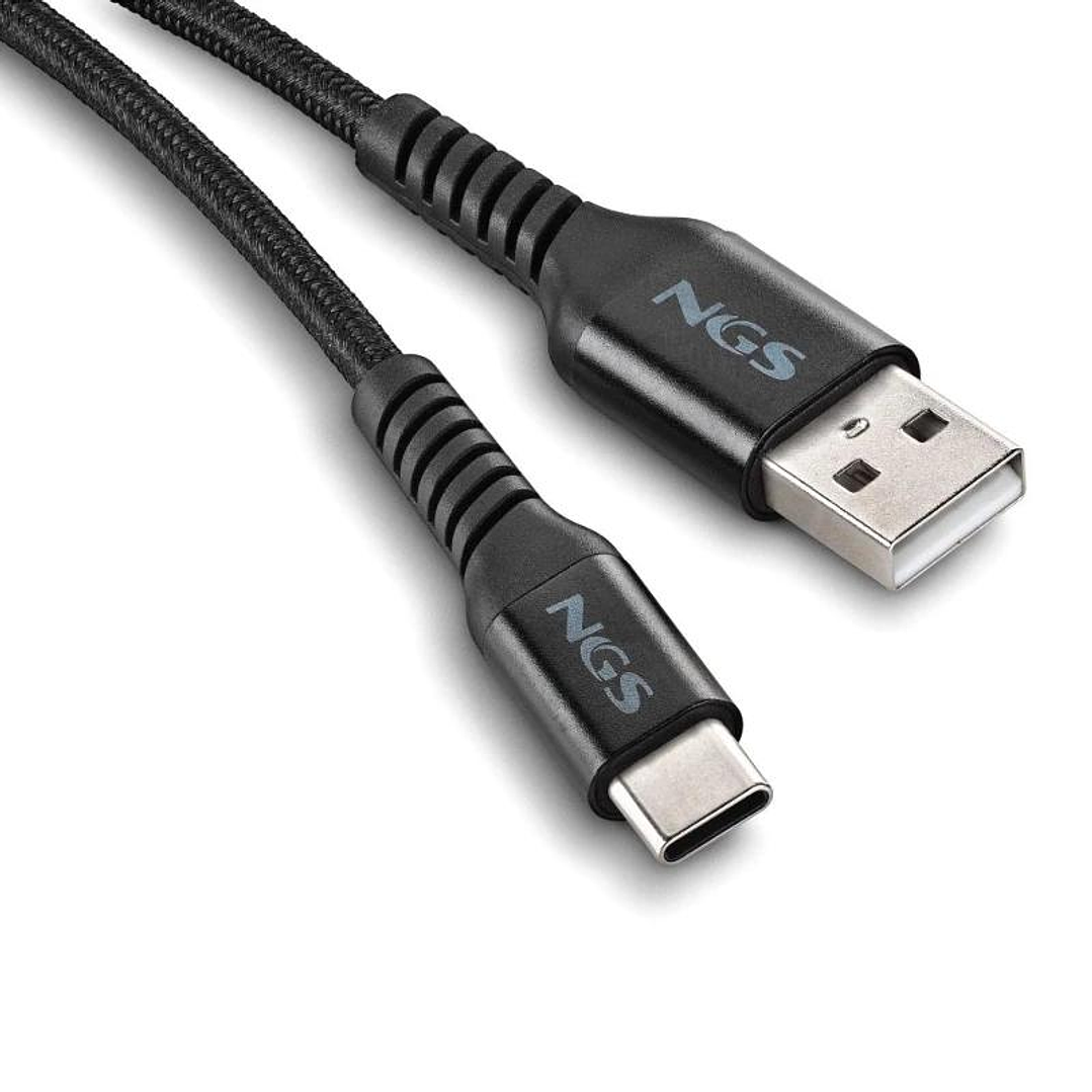 NGS CABLE CARGA RAPIDA USB A-USB-C 2.0 1MT 480BPS 3