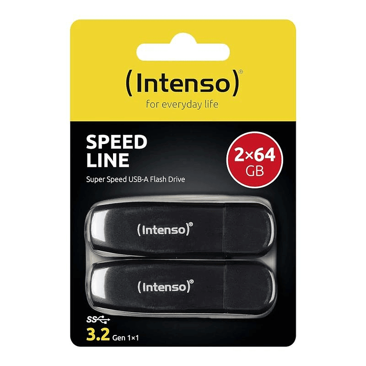 Intenso 3533494 Lápiz USB 3.2 Speed 64GB Pack 2 2
