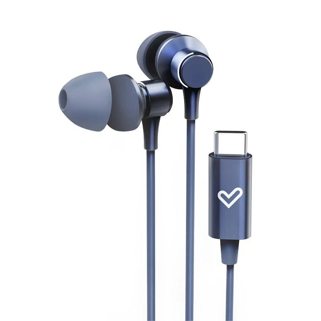 Energy Sistem Auriculares Metallized Type C Navy 1