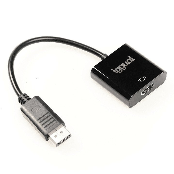 iggual Adaptador DisplayPort (M) a HDMI (H) 1