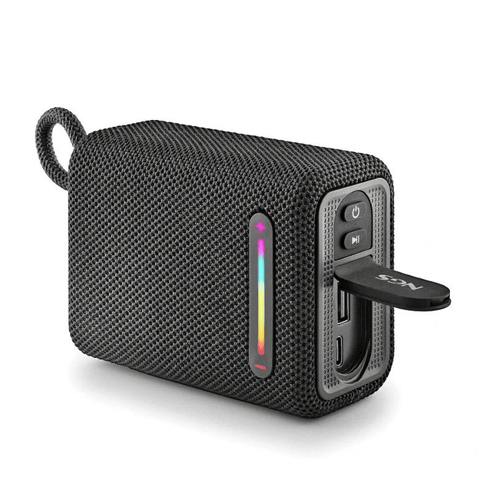 NGS Altavoz Rollerfuria1 BT RGB IPX6 Negro 15W 2