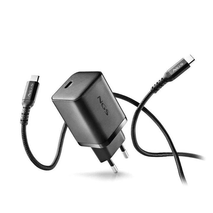 NGS CARGADOR GAN ULTRARAP 65W USB-C CON CABL 1