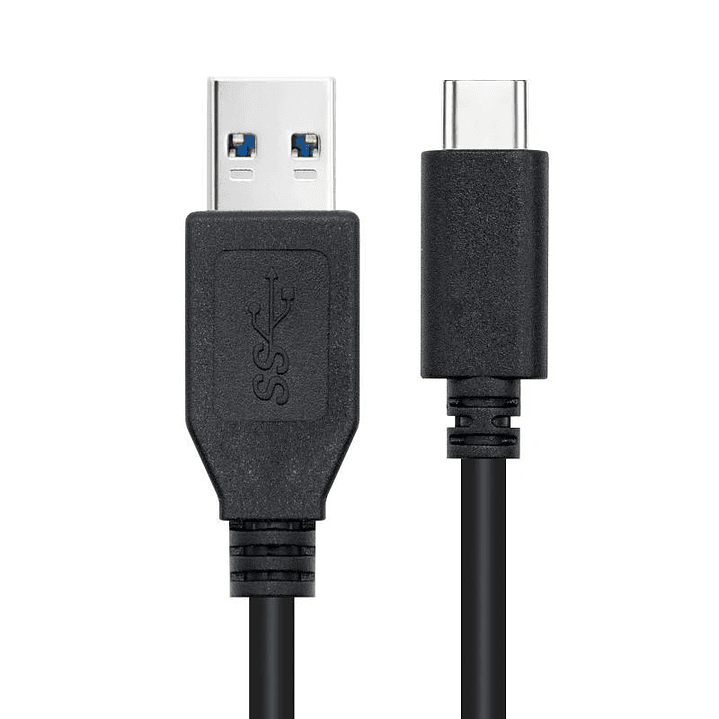 Nanocable Cable USB 3.1 Gen2 USB-C/M-A/M 2M 1