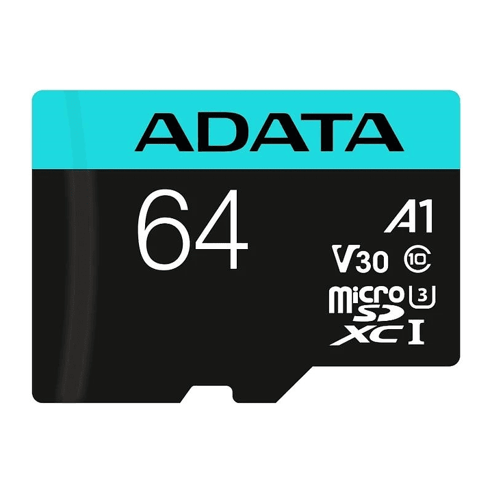 ADATA microSDXC/SDHC UHS-I U3 64GB c/adapt 1