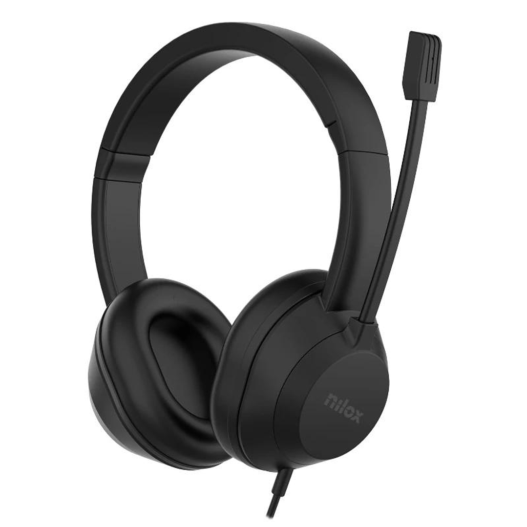 Nilox Auriculares NXAUSB02 usb 1