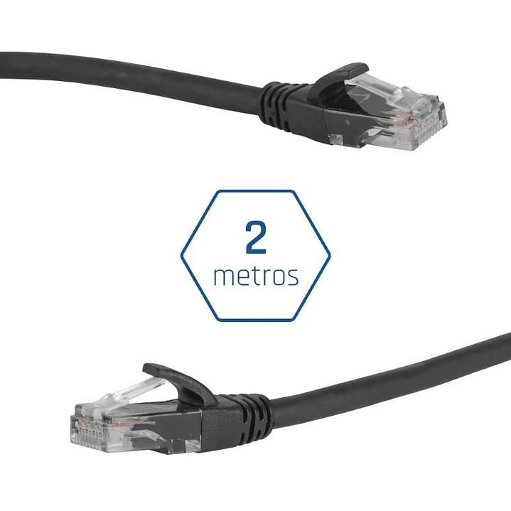 iggual Latiguillo CAT6 UTP LSZH 2 metros negro 1