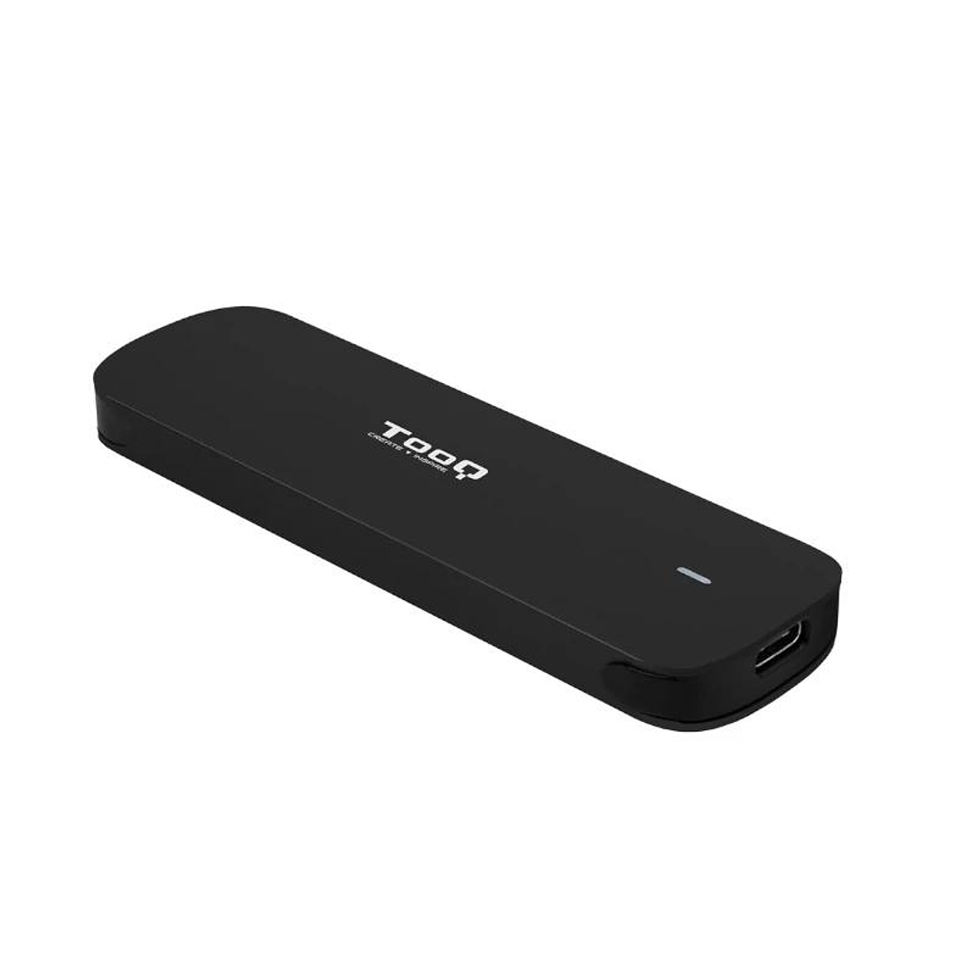 Tooq Caja Externa M.2 NVMe USB3.1 GEN2 Negra 1