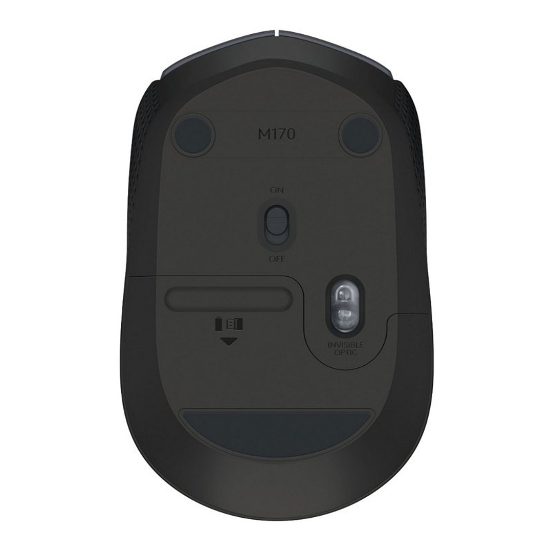 Logitech M171 Ratón Inalámbrico 1000 dpi Neg/Rojo 2