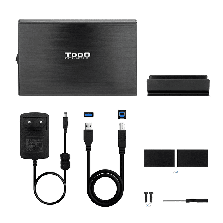 TooQ TQE-3531B Caja HDD 3.5