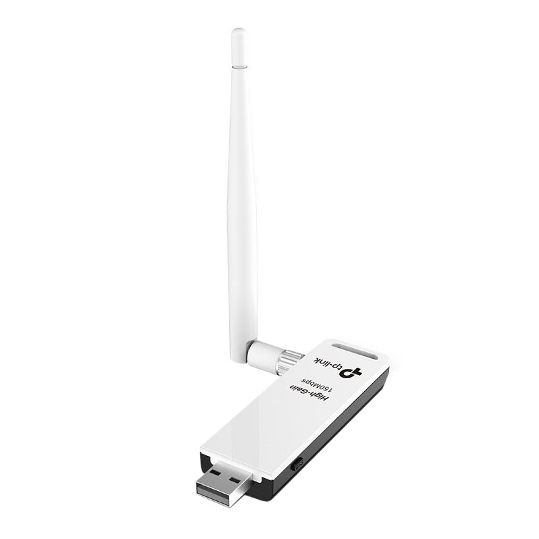 TP-LINK TL-WN722N Tarjeta Red WiFi N150 USB 2