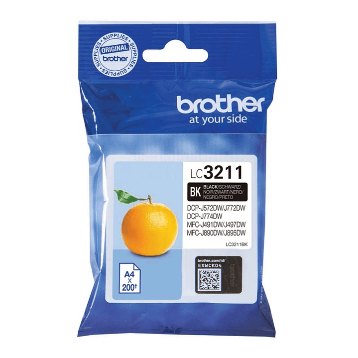Brother Cartucho LC3211BK Negro 1