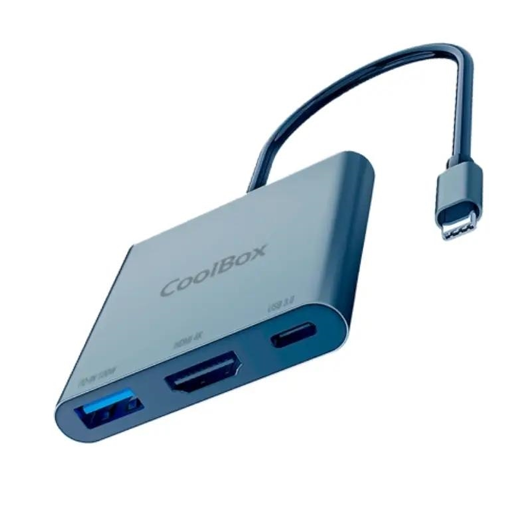 Coolbox MINIDOCK C31 USB-C 1PD100W/1USB-A/1HDMI 4K 1