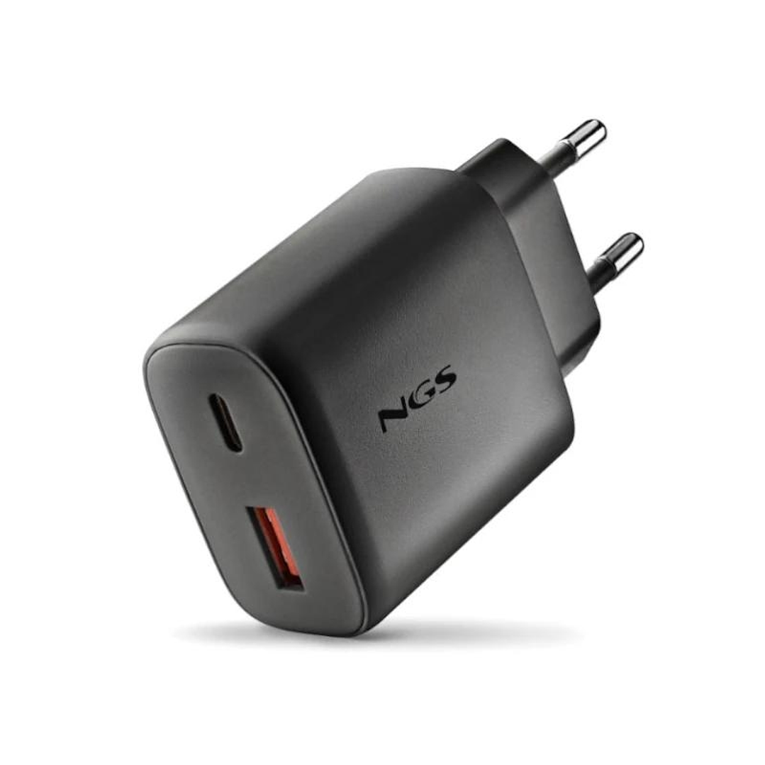 NGS CARGADOR GAN ULTRARAPIDO 45W USB-C+ USB-A 1