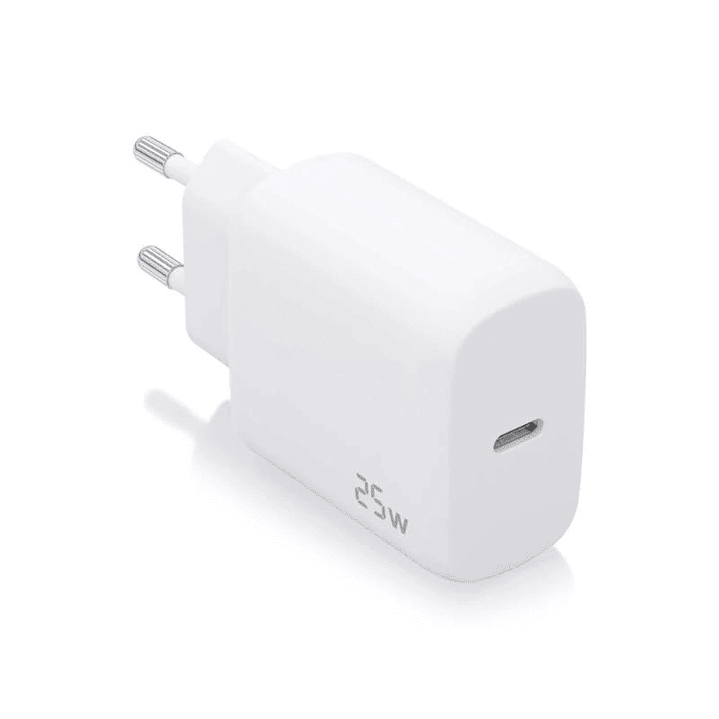 Aisens Cargador 25W USB-C PD3.0 1xUSB-C Blanco 1