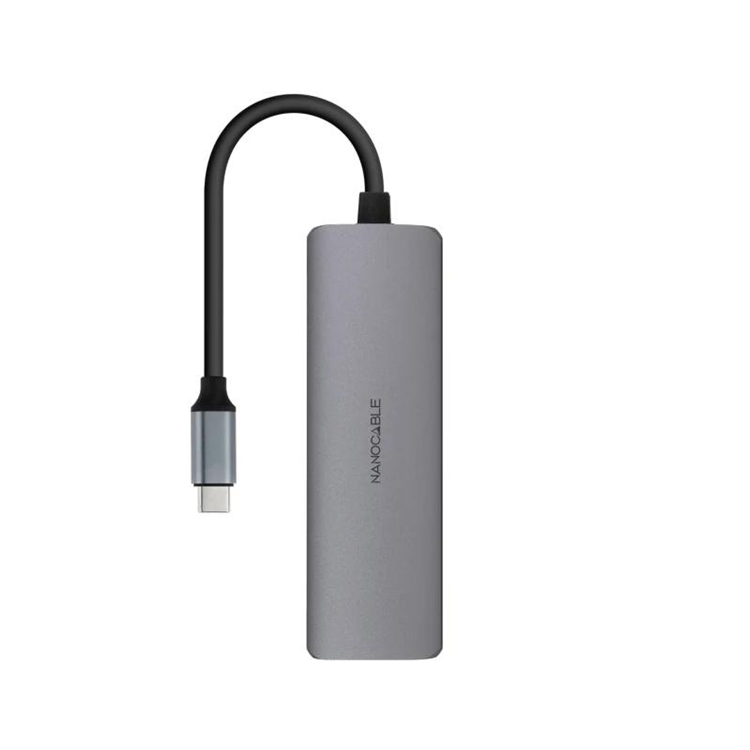 Nanocable Hub USB-C 3xUSB-A+HDMI+USB-C PD 2